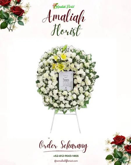 Krans Bunga Duka Banjurpasar